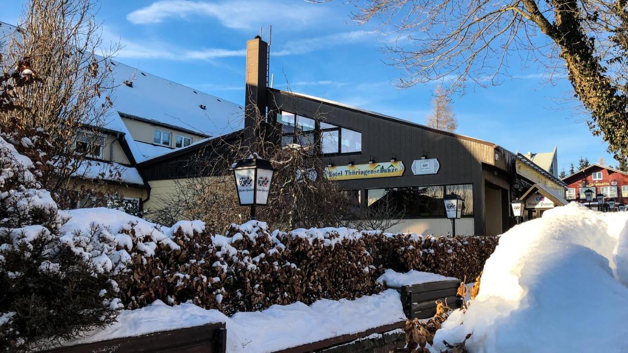 Hotel Thueringenschanze Oberhof  Buitenkant foto
